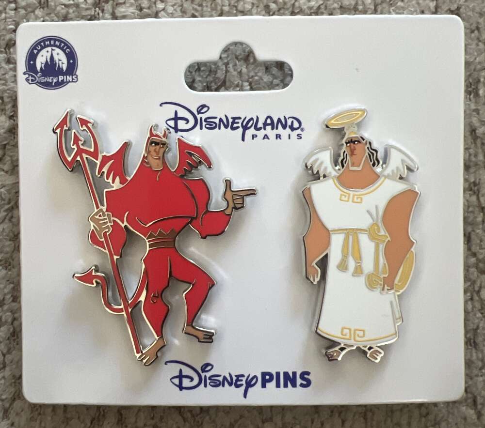 Devil Kronk and Angel Kronk 2 pin set