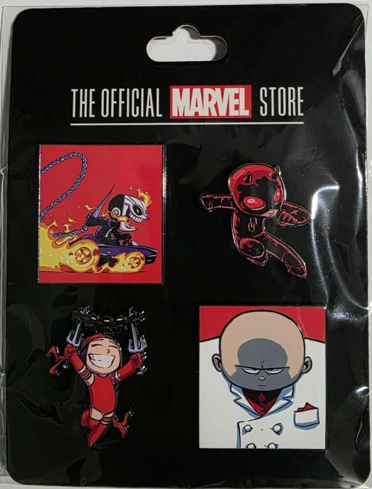 Skottie Young - Hell's Kitchen Pin Set
