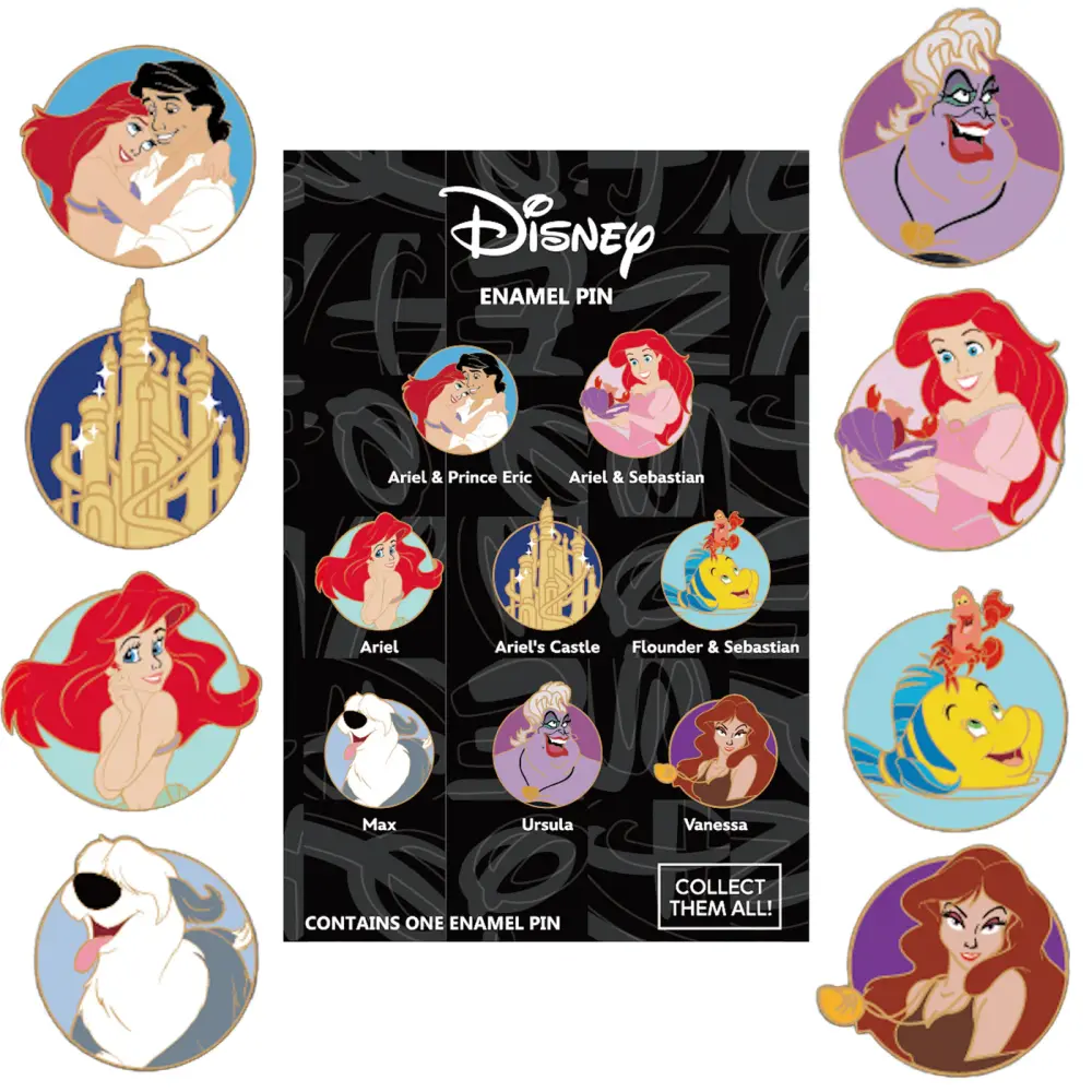 Pink A La Mode (PALM) - Disney Mini Micro Mystery - The Little Mermaid