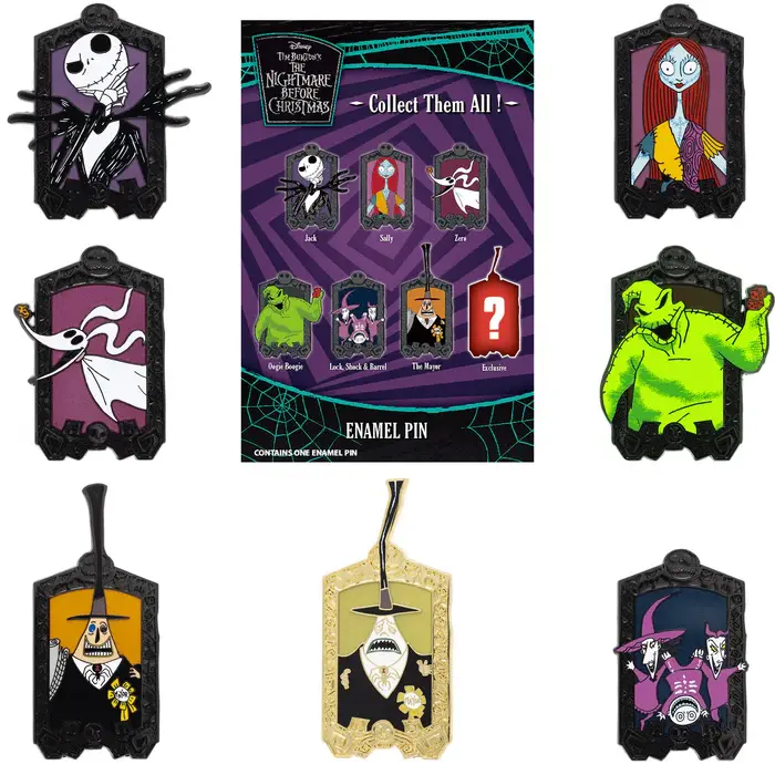 Pink A La Mode (PALM) - Nightmare Before Christmas Gravestone Gallery Mystery