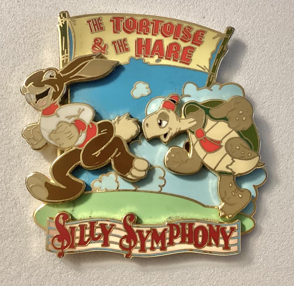 Silly Symphony The Tortoise And The Hare PIN 109721 silly-symphony-the-tortoise-and-the-hare-pin-109721