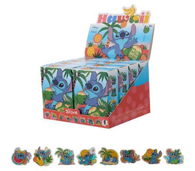 Miniso - Stitch Hawaii Metal Badge Collection