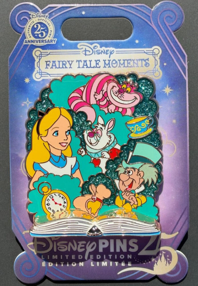 ディズニー　フェアリーテイルコレクション　エルサ　ハンス王子　ピンバッジ　LE Fairy Tale Moments Series - Alice in Wonderland | PIN 109903