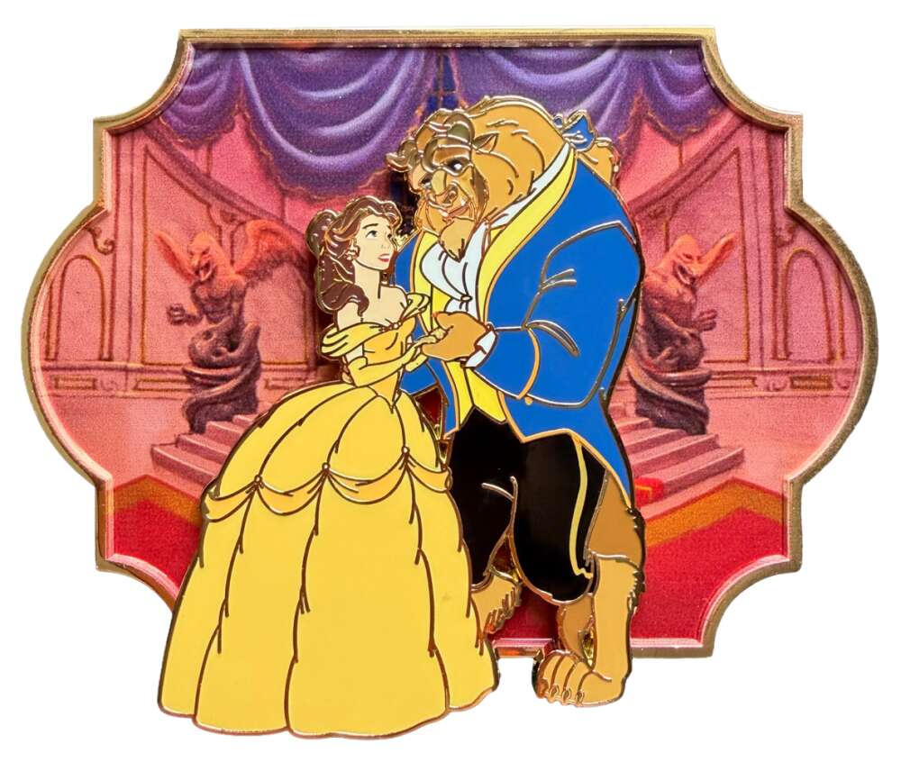 Disney Pins Blog (DPB) Exclusives - Beauty and the Beast Ballroom Pin ...