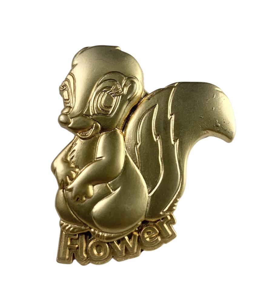 100 Golden Relief pins - Flower | PIN 110189