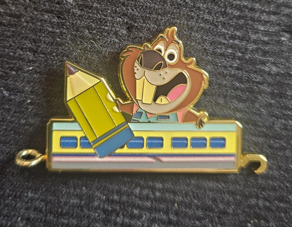Hong Kong Disneyland Zootopia Train - Nibbles Maplestick | PIN 110275