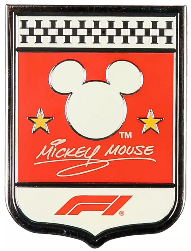 Disney x Formula 1 - Mickey Mouse Red Shield | PIN 110446
