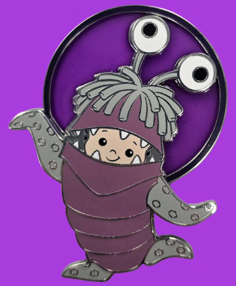Boo Snow Color GoPinPro - Kaleidoscope of Colors - Boo (Violet) | PIN 111279