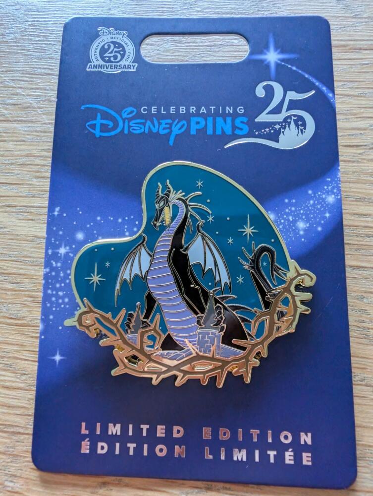 The Magic of Disney 2025 Pin Trading Event - Dragon Maleficent