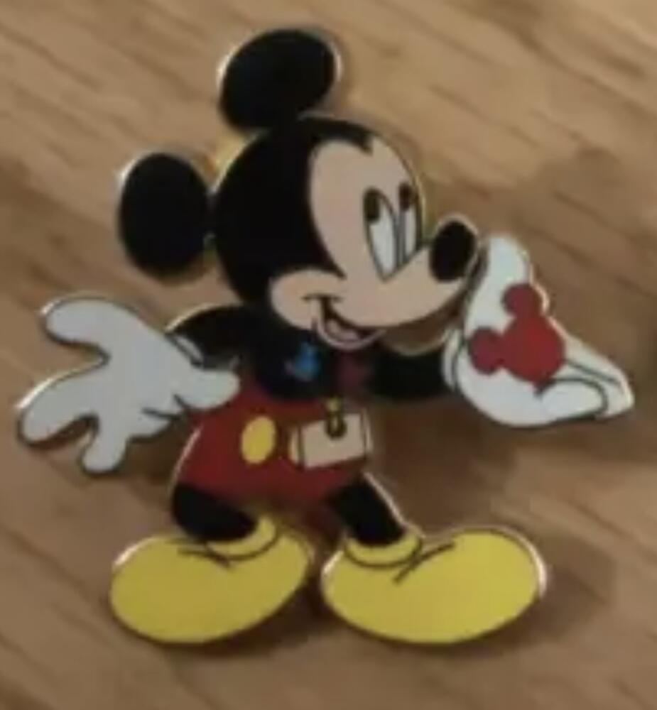 Pin Trading - Mickey Lanyard Pin Trader Red Mickey Head | PIN 111858