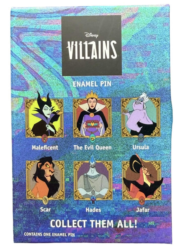 Disney Pins Blog (DPB): Disney Villains Mystery Collection