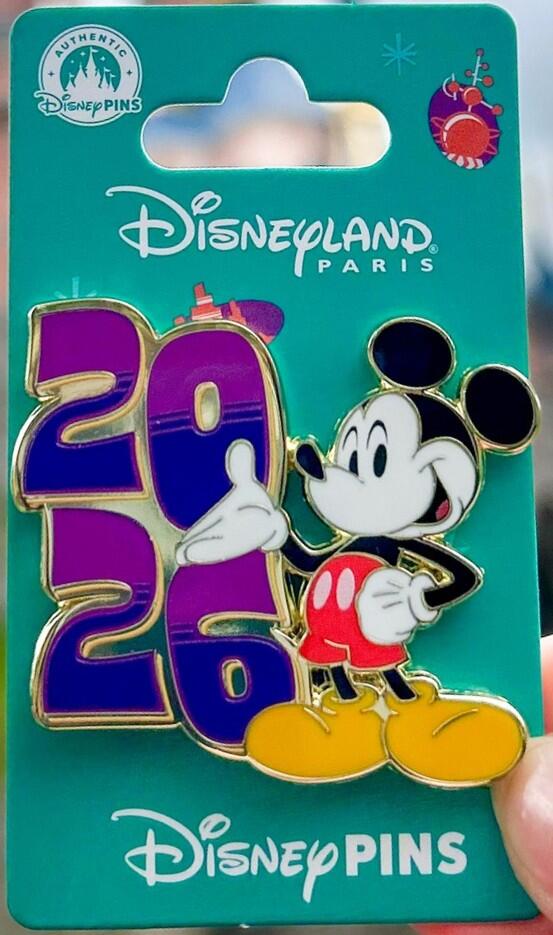 2026 Dated Year Pins - Mickey | PIN 112690