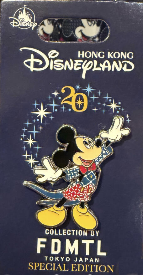 Hong Kong Disneyland 20th Anniversary × FDMTL Tokyo Japan - Mickey