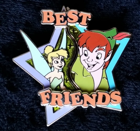 Peter Pan and Tinker Bell Pin Set - Full Set