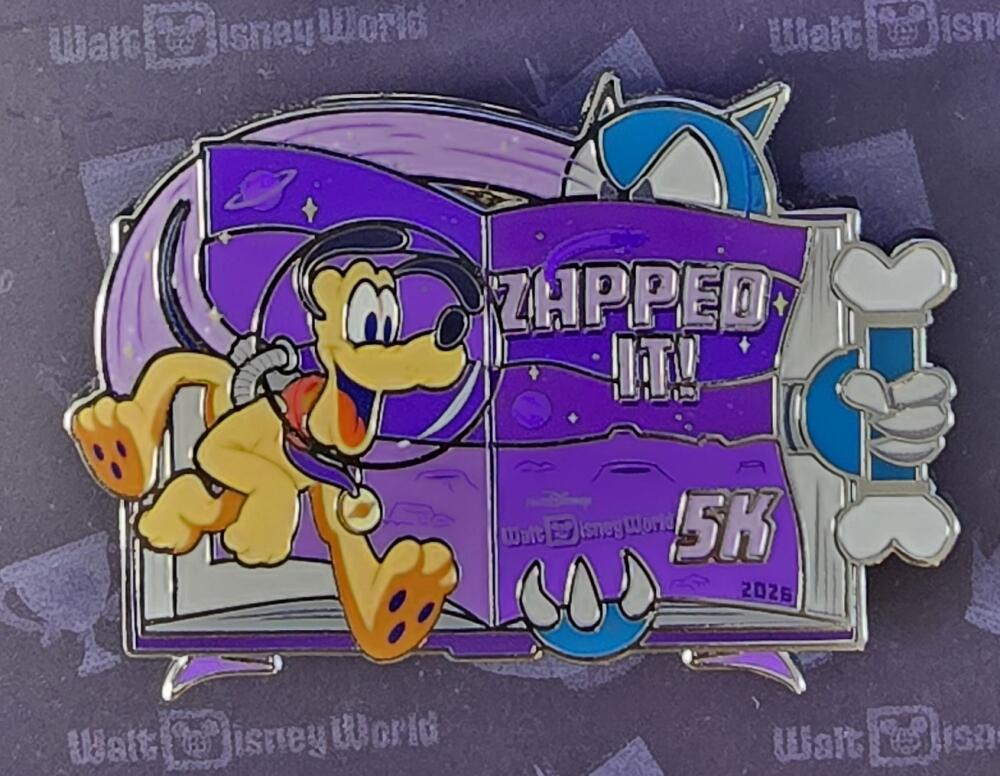 runDisney - Marathon Weekend 2026- Pluto Zapped It! 5K | PIN 115393