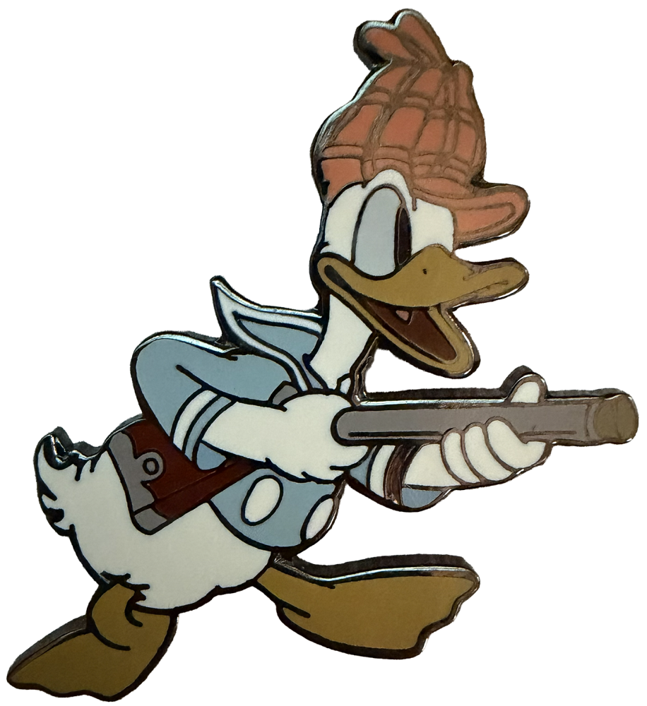 115475 - Moose Hunter Donald Duck - Disney Catalog - Animated