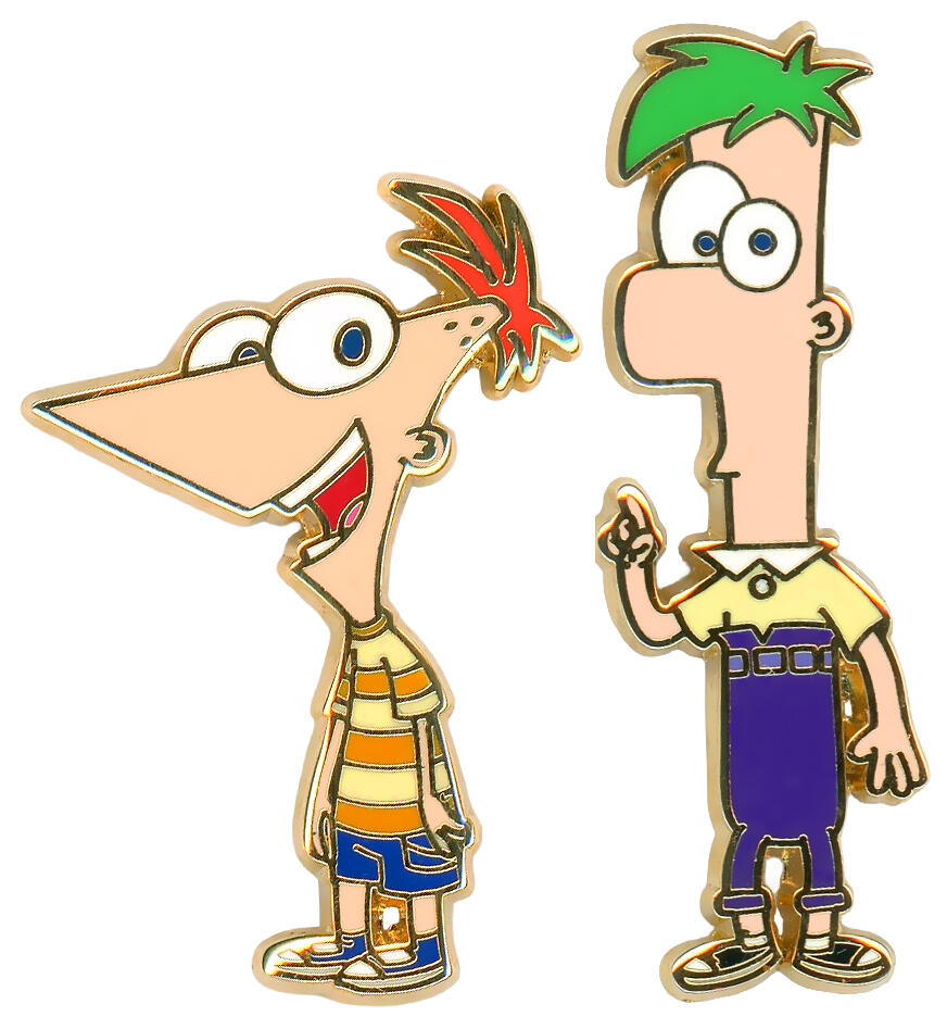 115594 - 2 Pin Set - Phineas & Ferb