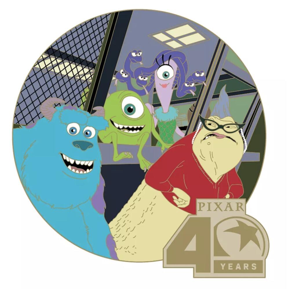 Pixar Animation Studios 40 Years - Monsters Inc | PIN 115737
