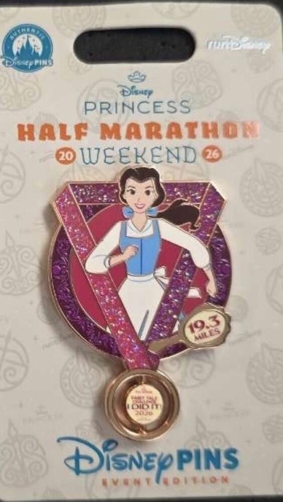 Disney Princess Belle Race Medal Half‎ Marathon 2021 Will There Be a RunDisney 2021 Princess Half Marathon? | PS  main image 4