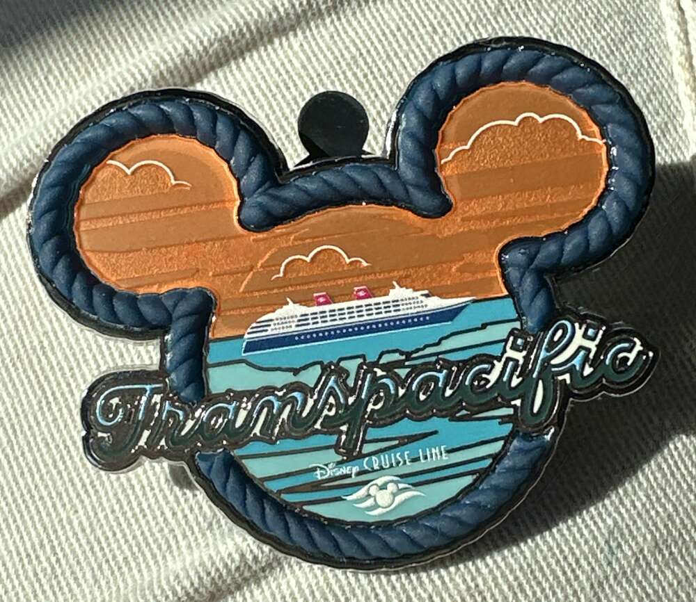 Disney Cruise Line ピンバッジ Disney Cruise Line - Transpacific | PIN 116112