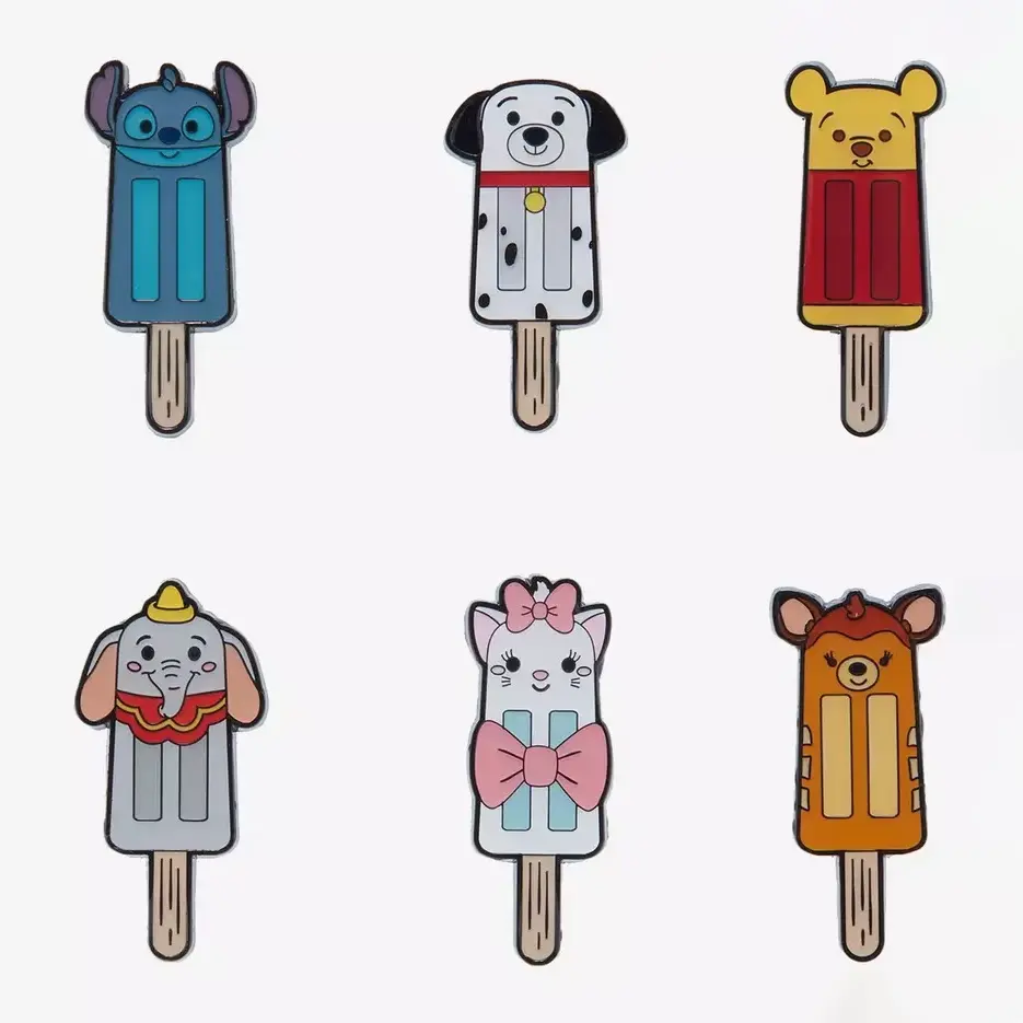 Animal Character Popsicle Mystery Collection - Full set | PIN 116866