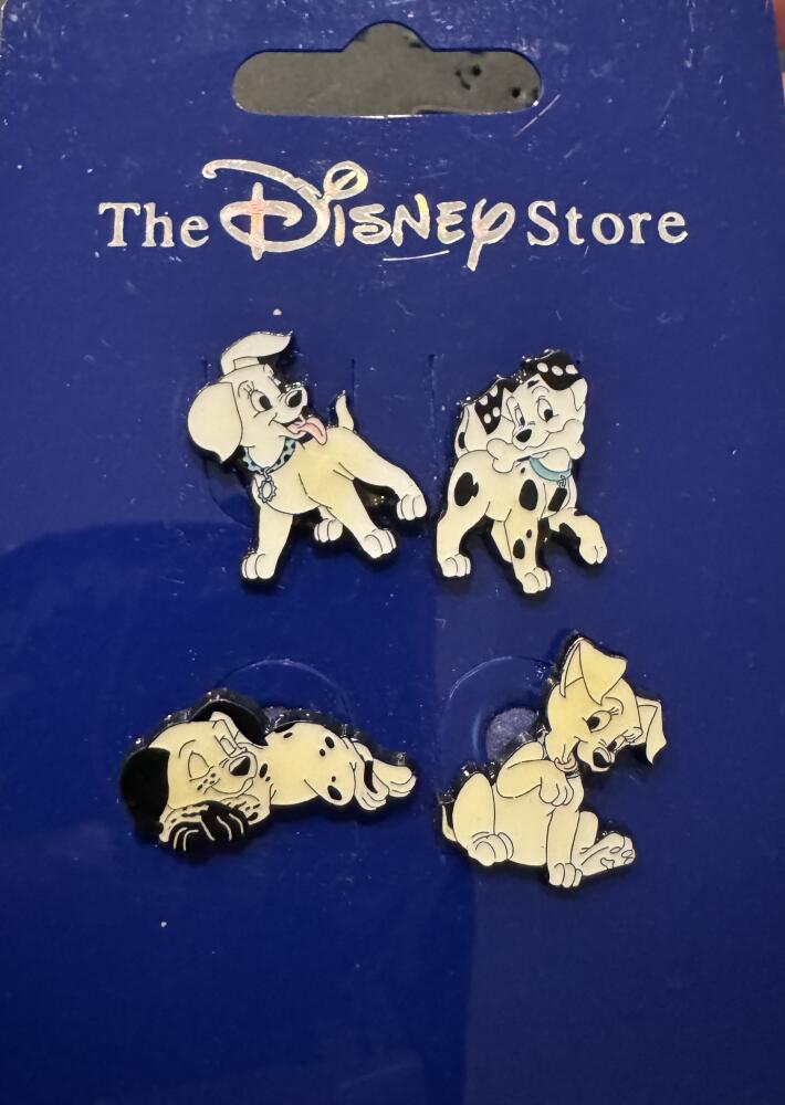 Dalmatian Puppies 4 pin set