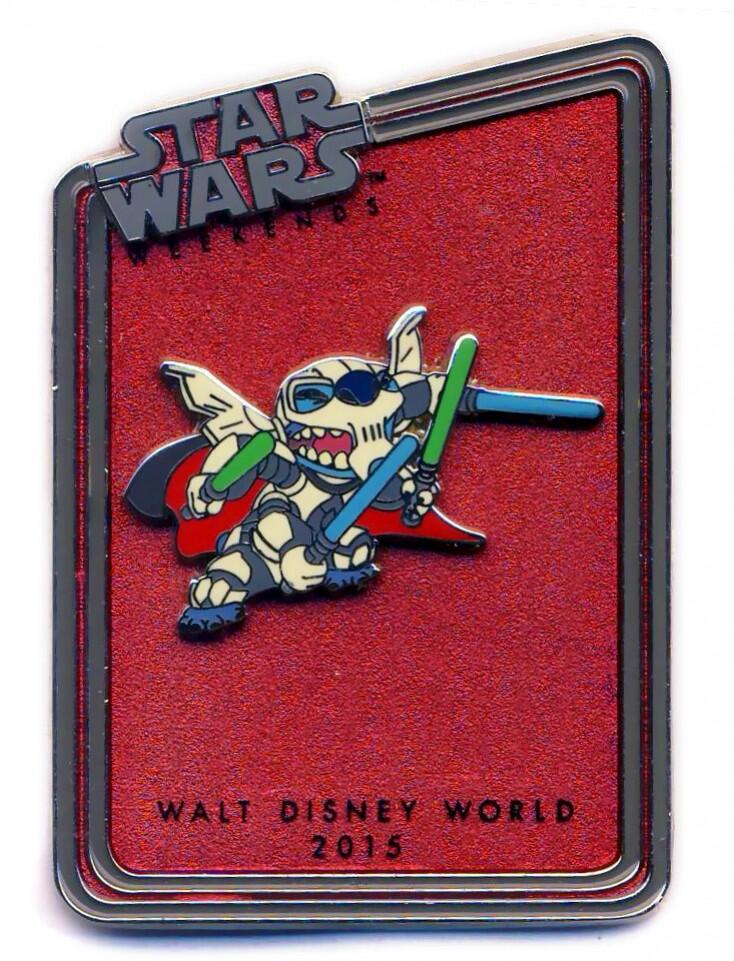 Star Wars Weekends 2015 - Stitch as General Grievous | PIN 11756