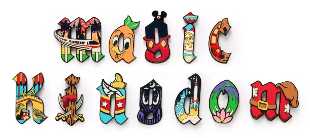 Magic Kingdom Letters Mystery Collection