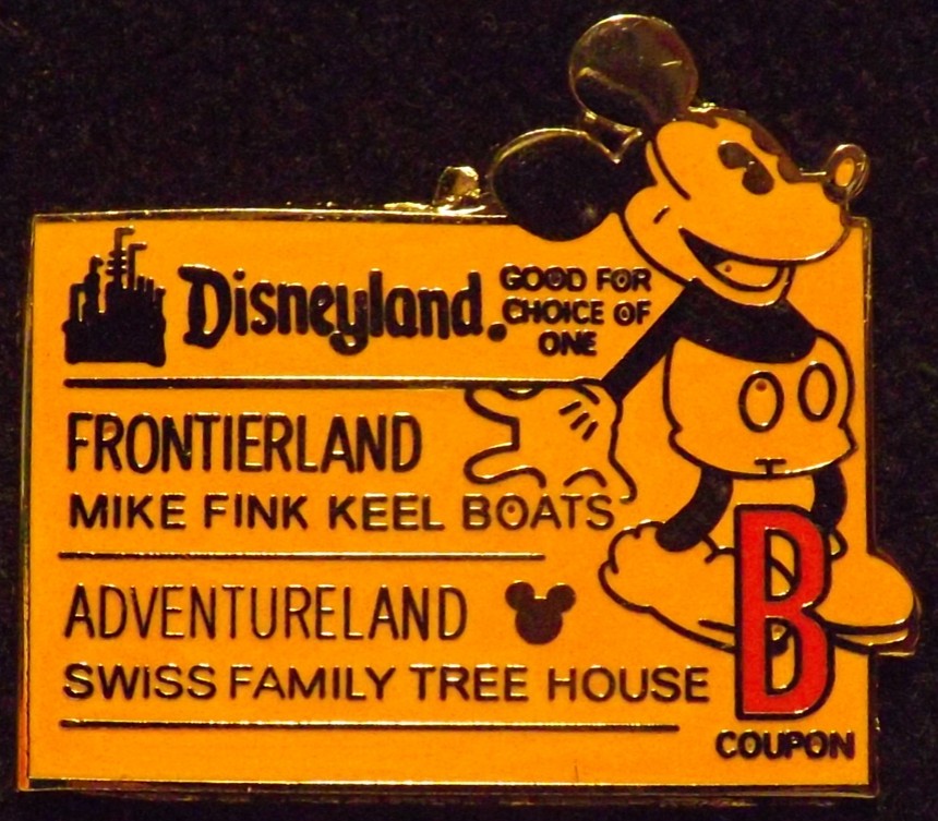 Cast Lanyard Series III - Disneyland Tickets - 