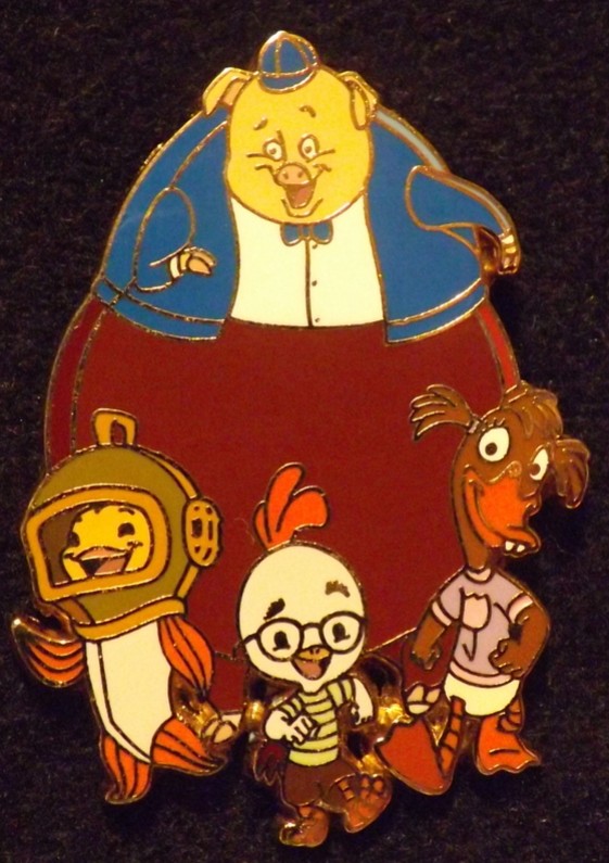 Chicken Little - Chicken Little, Abby, Fish, and Runt | PIN 22092