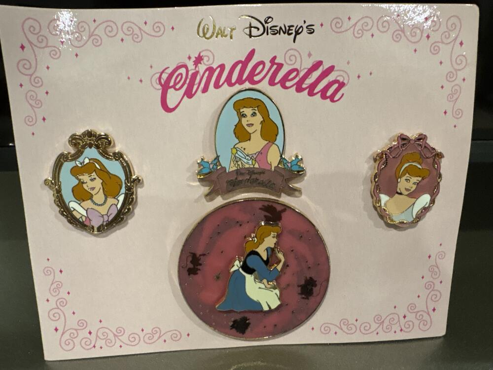 Disney Direct - Cinderella: Rags to Royal Boxed Set (4 Pins) Disney ...