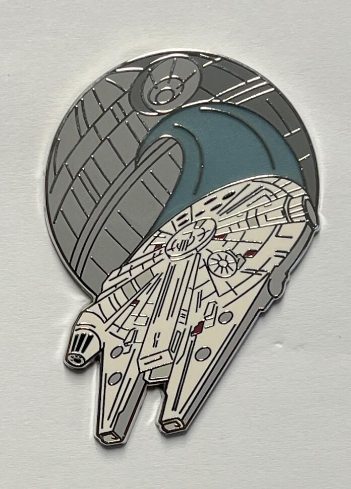 Death Falcon Millennium Falcon and Death Star | PIN 118767