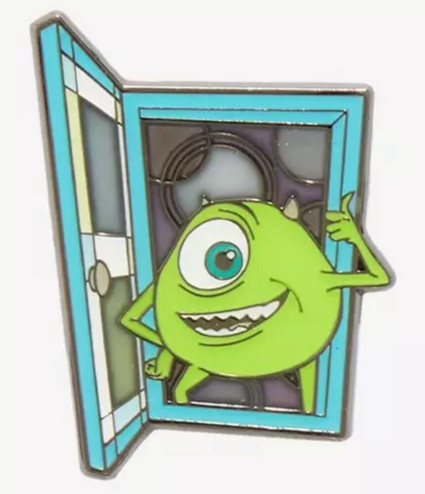 Hot Topic - Monsters Inc Stained Glass Doors Blind Box Disney Trading Pin  Series | Pin & Pop