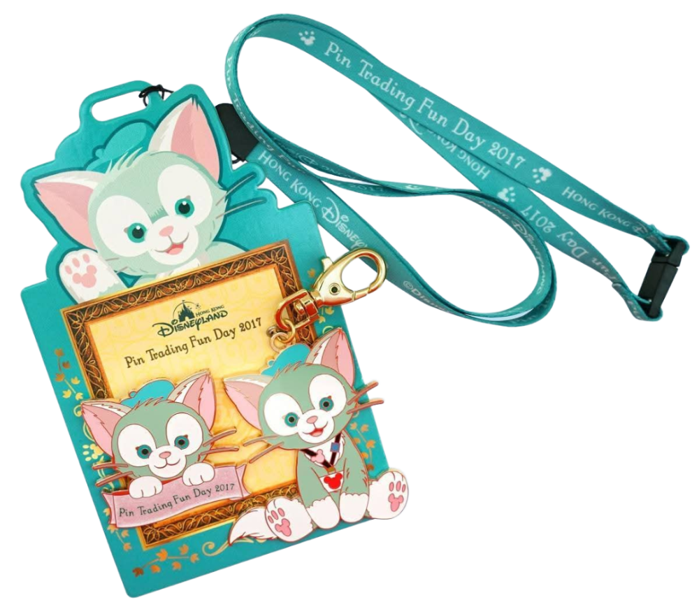 Gelatoni Invitation Card Pin and Medal Lanyard Set — Full Set