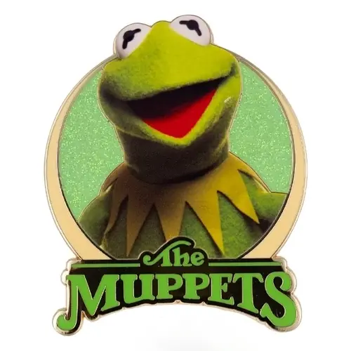 Kermit the Frog Limited Edition ピンバッジ金 Pink A La Mode (PALM) - The Muppets Show Jumbo Mystery Collection