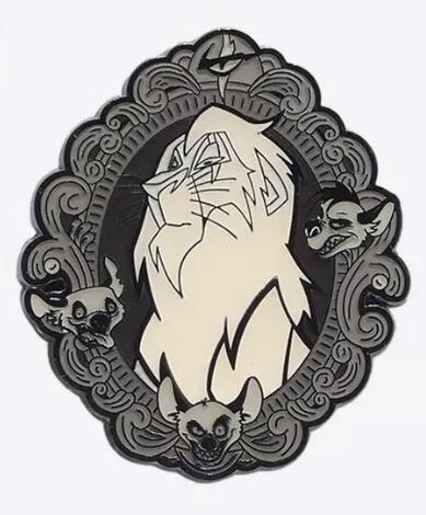 BoxLunch - Villains Cameos Glow-in-the-Dark Blind Box - Scar | PIN 119550