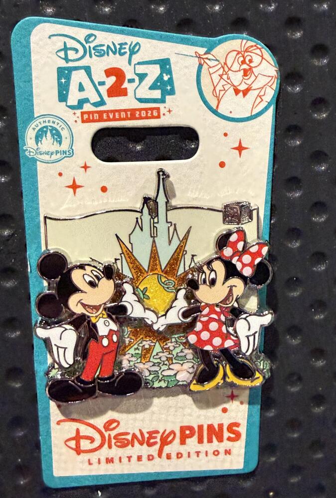 A-2-Z Pin Event 2026 Gifts Disney Trading Pin Series | Pin & Pop