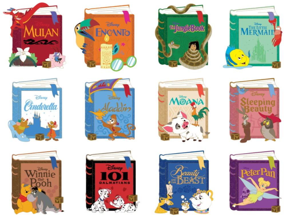 A-2-Z Pin Event 2026: Film Storybooks Vending Machine Mystery Collection