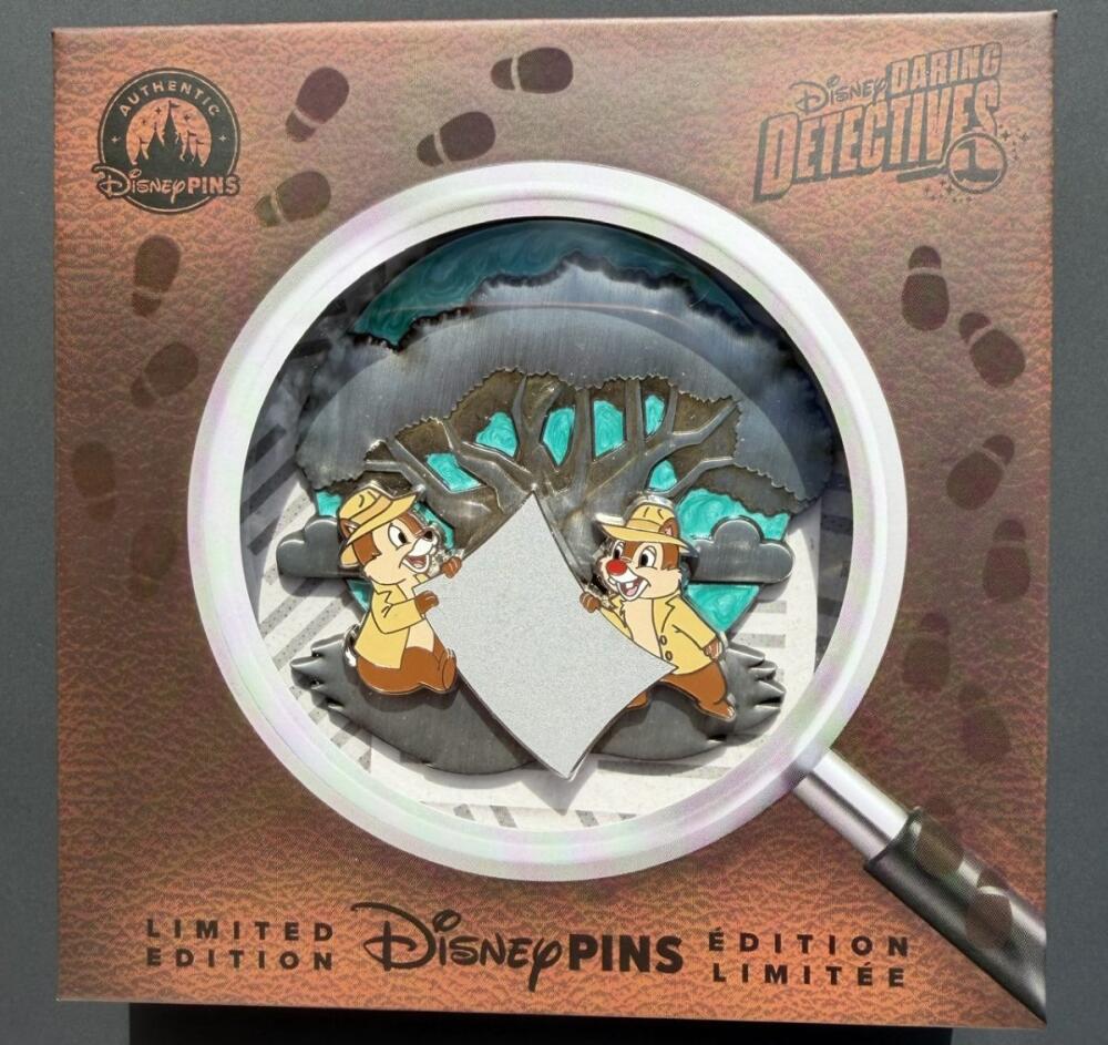 Disney Daring Detectives Series - Mini Jumbo Chip and Dale/Tree of