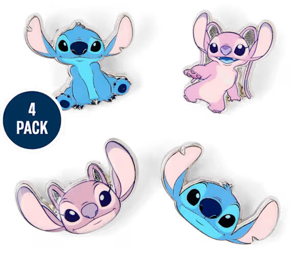 Stitch Spring Time Pin Stitch Pin 4-Pack Disney Trading Pin Set | Pin & Pop