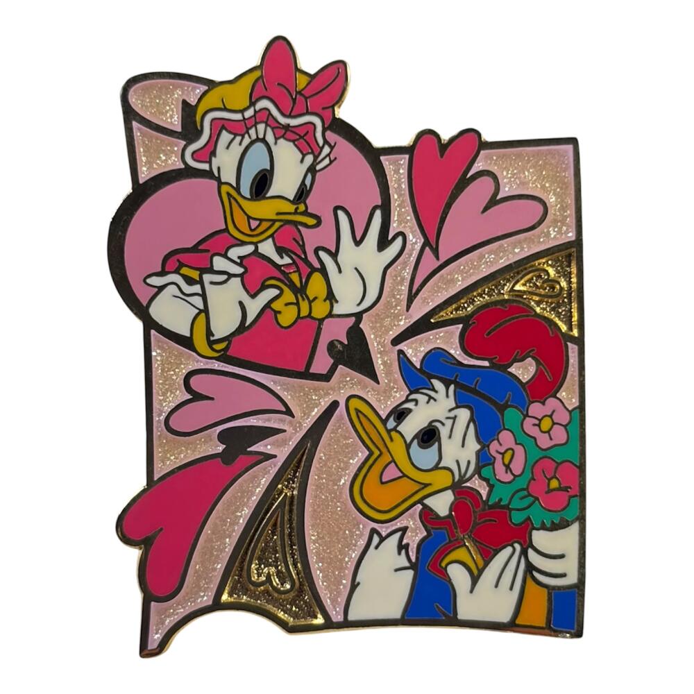 Donald and Daisy in Love - White Day Gift Series - Pink Variant
