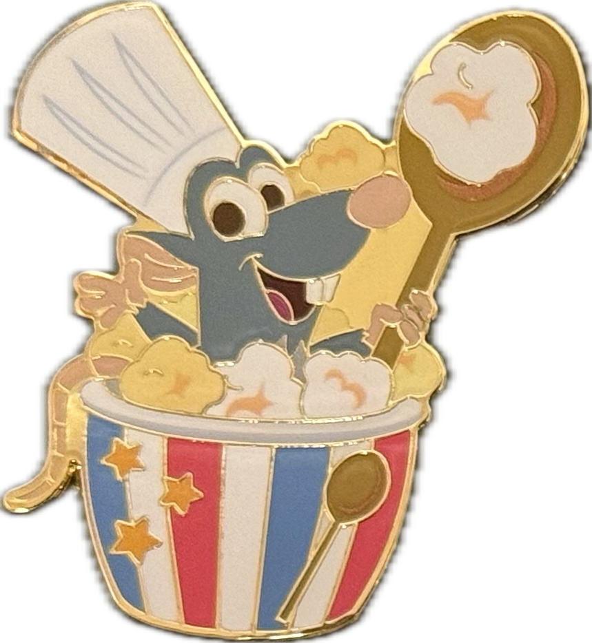 Pixar Popcorn Pals Mystery Pin - Remy | PIN 122507