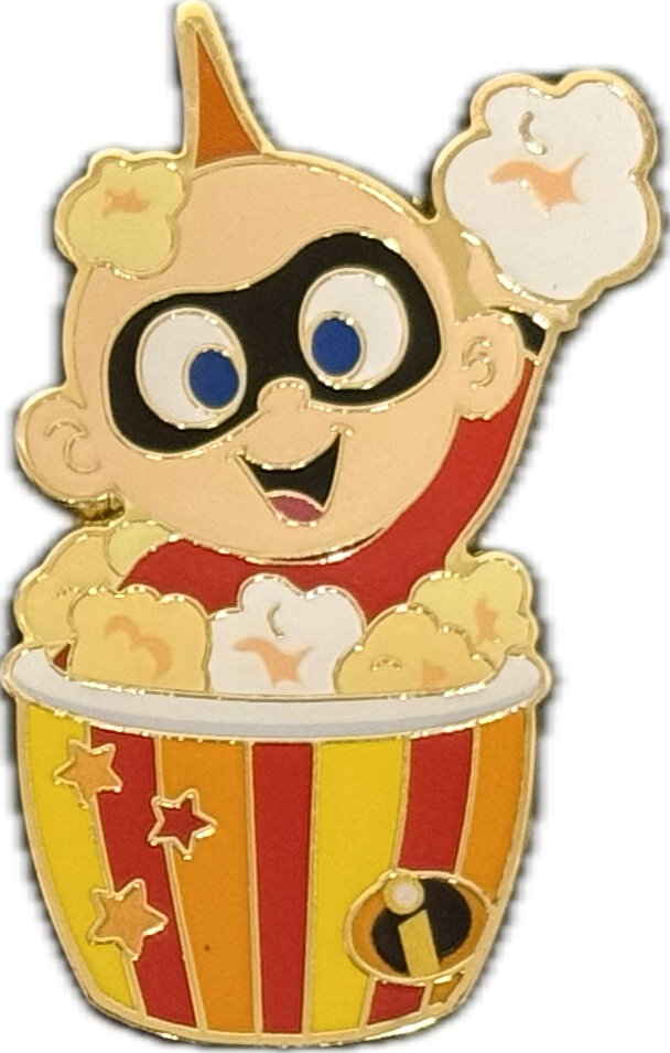香港ディズニー Pixar Popcorn Pals ジャック・ジャック Pixar Popcorn Pals Mystery Pin - Jack-Jack | PIN 122509