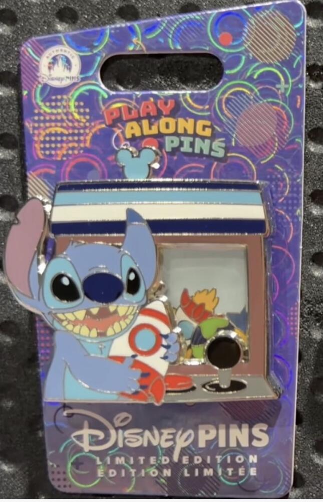 122516 - Stitch - Play Along Pins - Walt Disney World Disney Pin