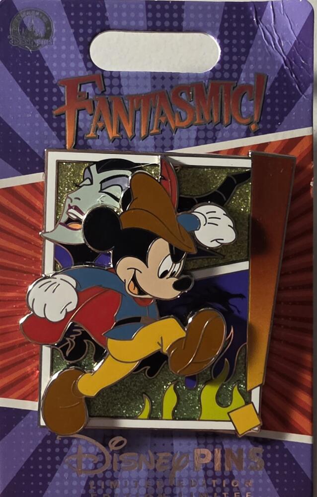 Fantasmic! Quarterly Collection - Mickey Mouse and Malificent