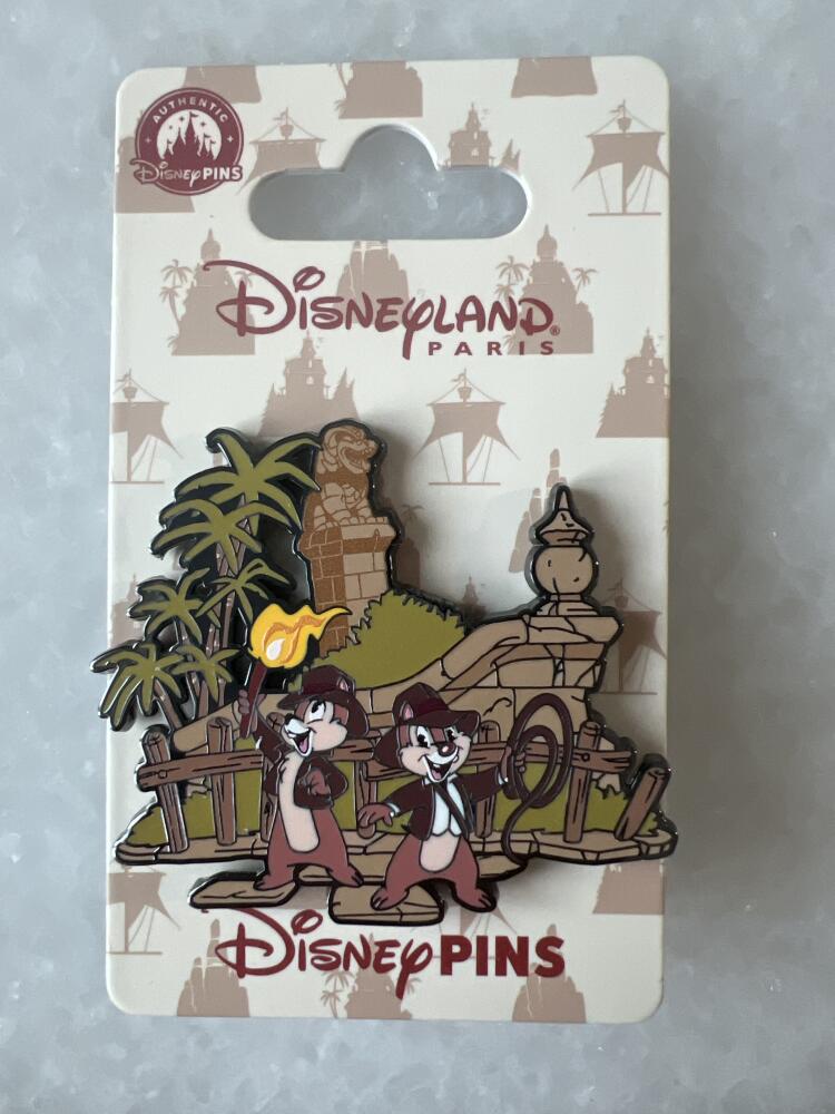 Disneyland Paris Attractions - Indiana Jones - Chip & Dall | PIN