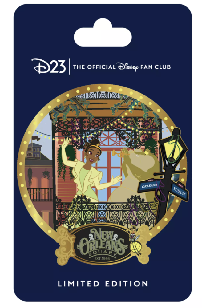 D23 Membership Exclusive - Tiana and Louis Mini Jumbo Pin – New