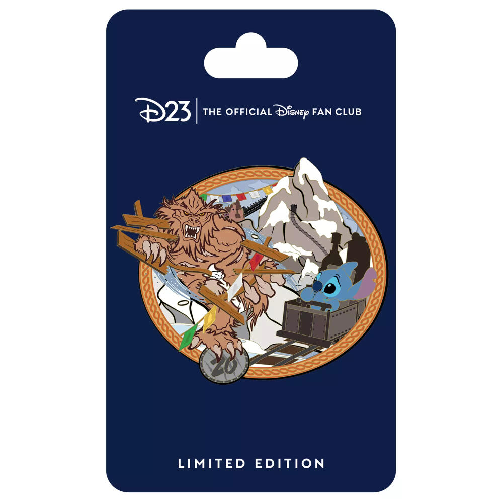 Disney - stansページ D23 Membership Exclusive - Yeti and Stitch Mini Jumbo Pin