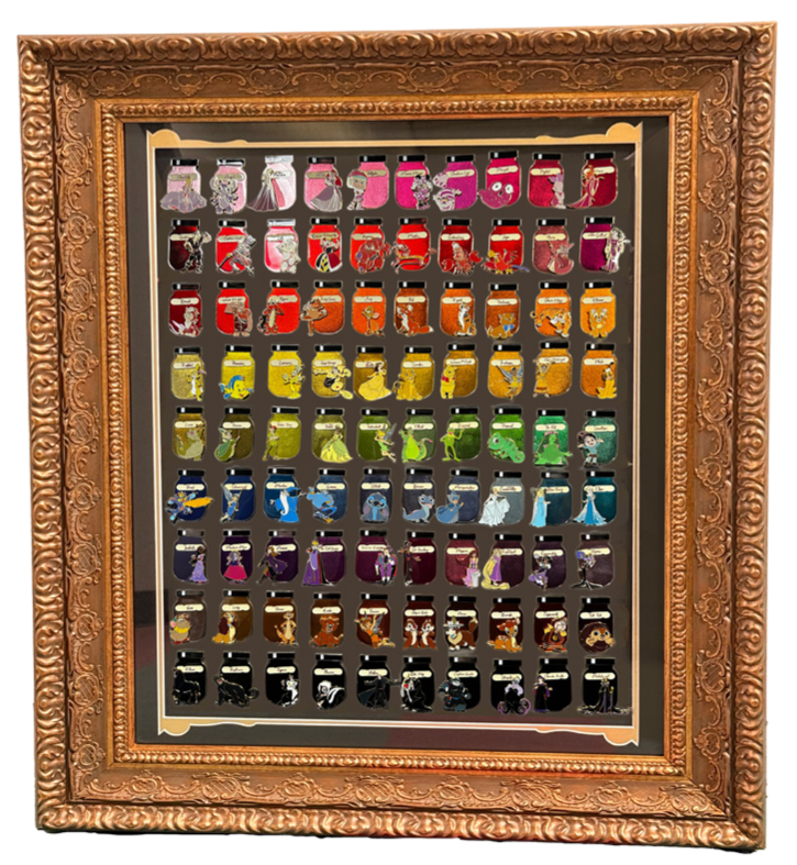 D23 Expo 2024: The Color Shades of Magic Disney Trading Pin Series