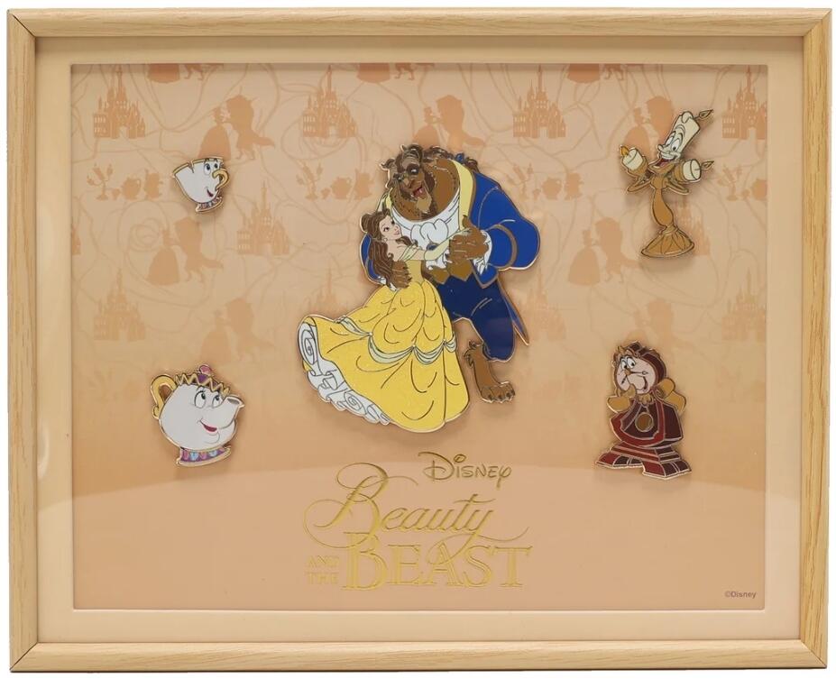 Pink A La Mode (PALM) Exclusives - Beauty and the Beast 5pc Pin